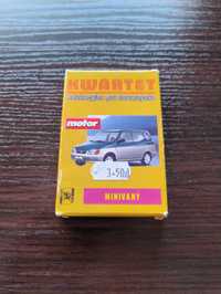Stare Kolekcjonerskie Karty Kwartet Minivany
