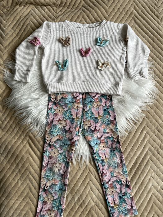 sweter + legginsy z grubszego materiału od polskiej marki Sylart