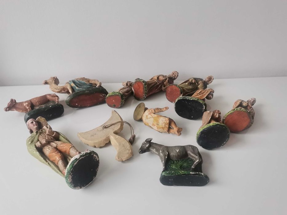 Stara przedwojenna Szopka Bożonarodzeniowa