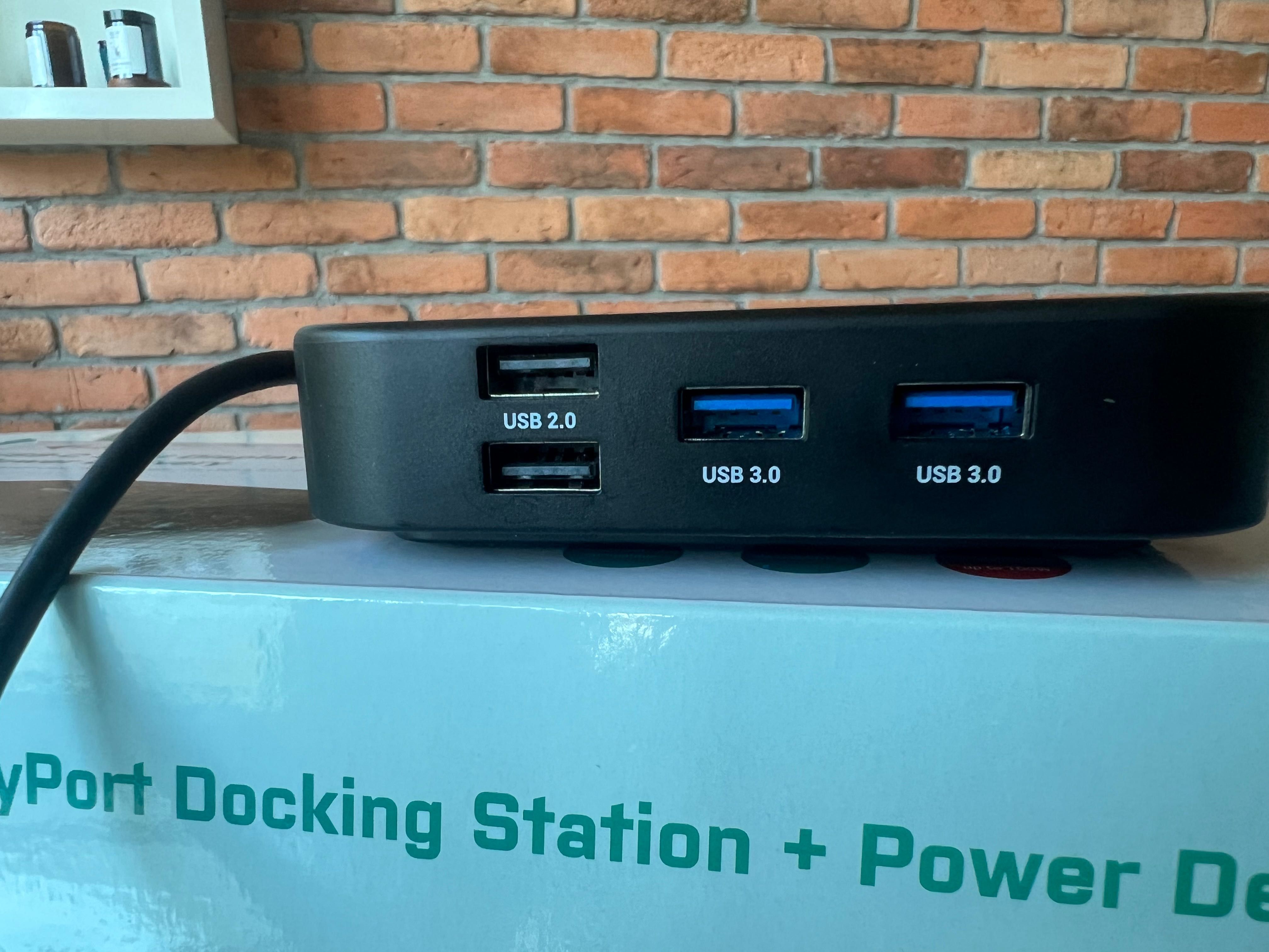 i-tec USB-C Dual Display Dock 2x Display Port PD 100 W