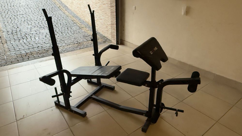 Equipamento musculação multifuncional