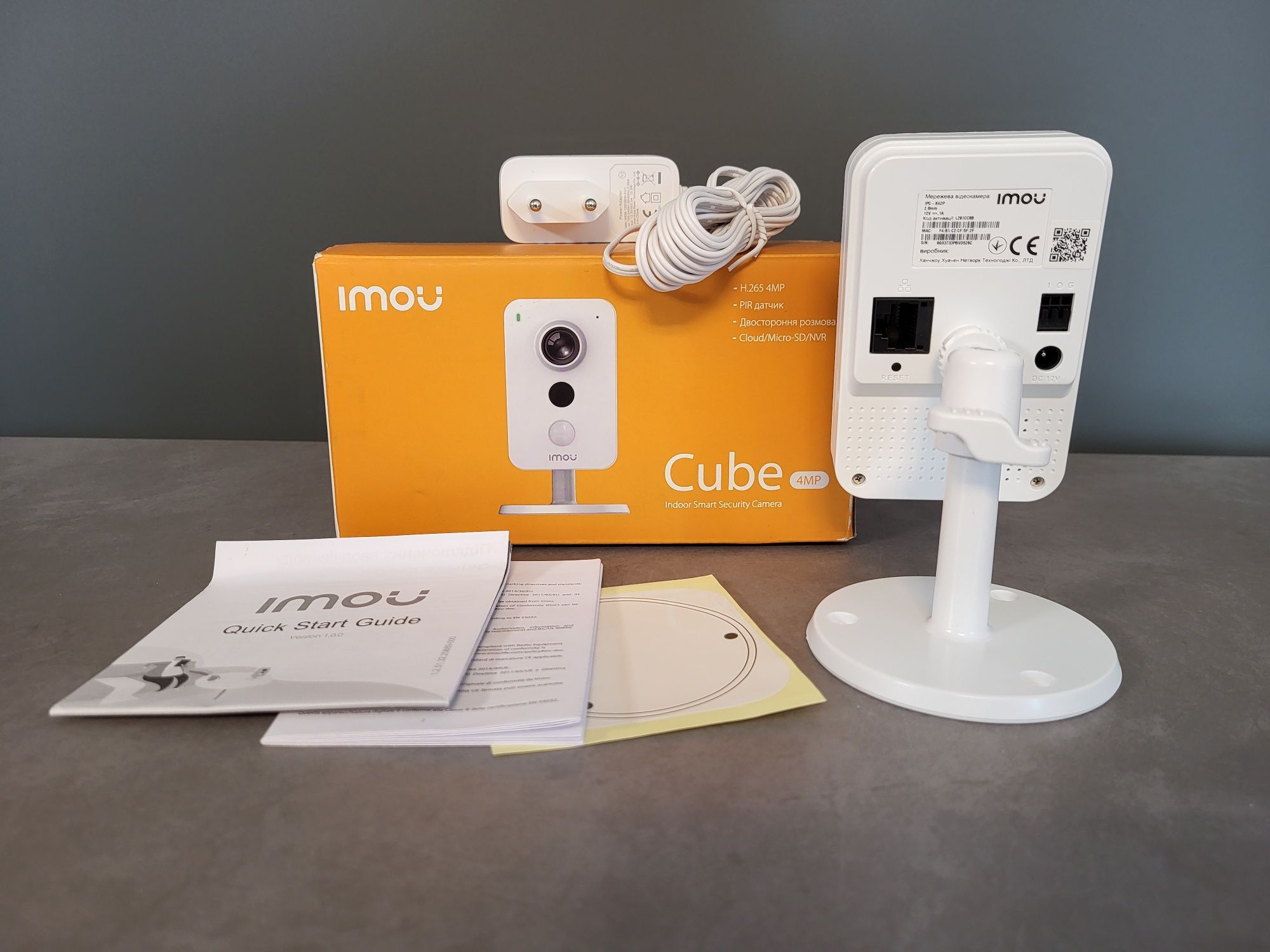 4МП Wi-Fi IP камера Imou Cube IPC-K42P (2.8 мм)