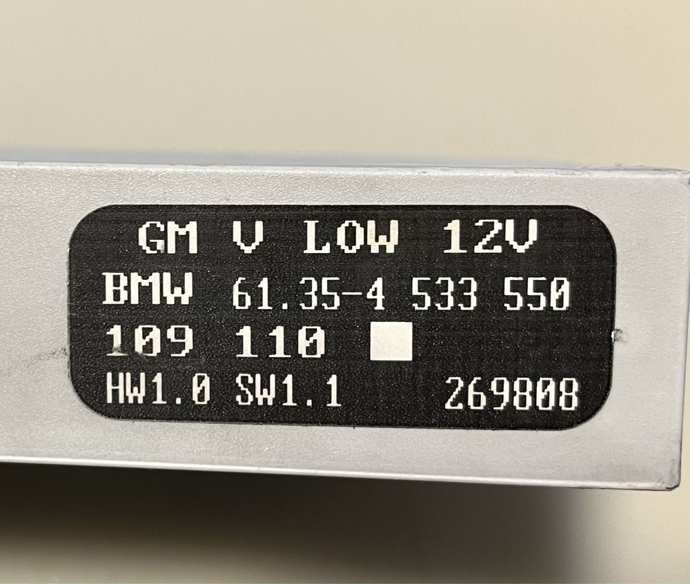 Interuptor luzes bmw e46 e modulo confort