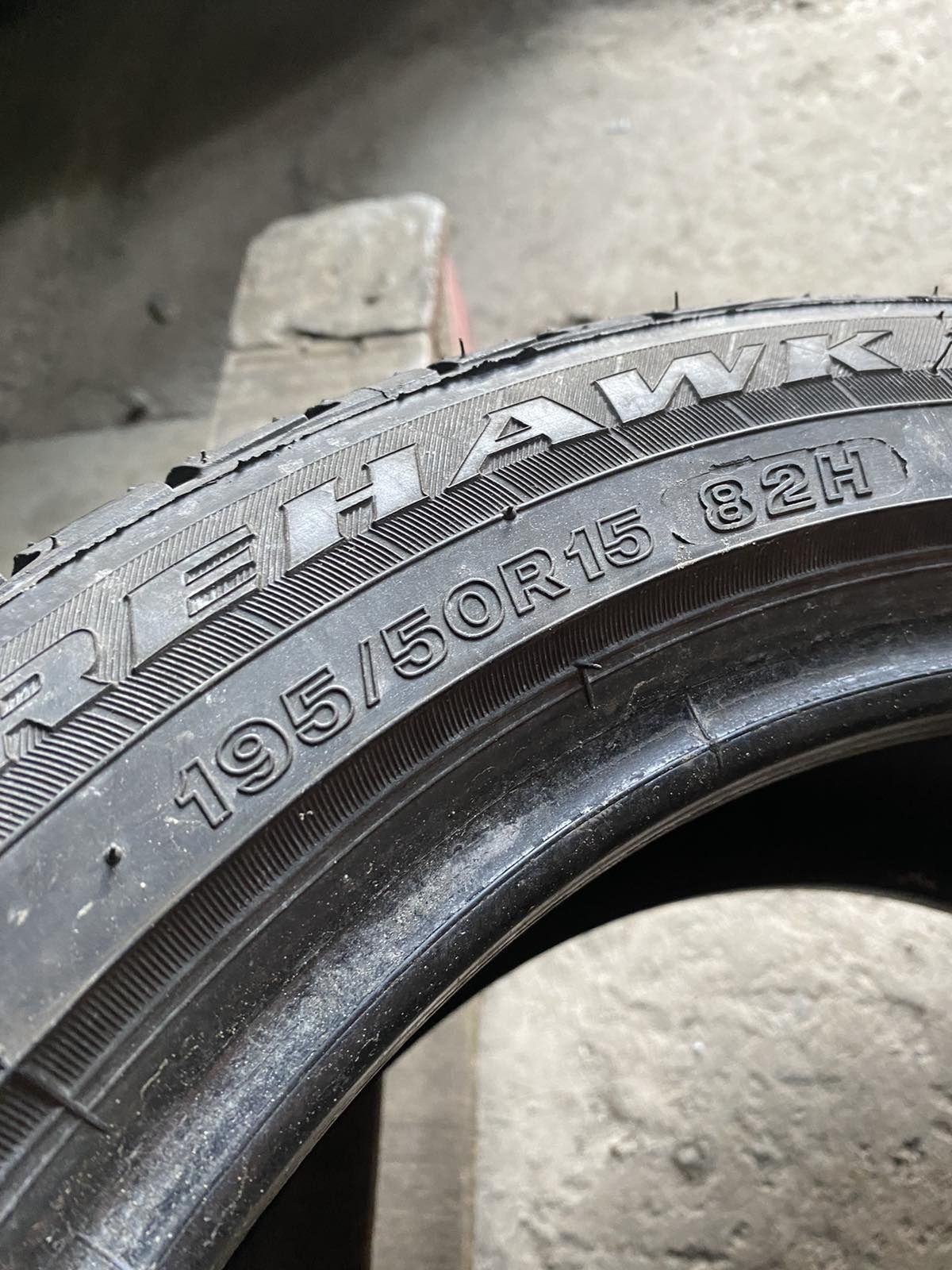 195.50.15 Firestone 2шт лето БУ склад шины резина из Европы 50 R15 Хар