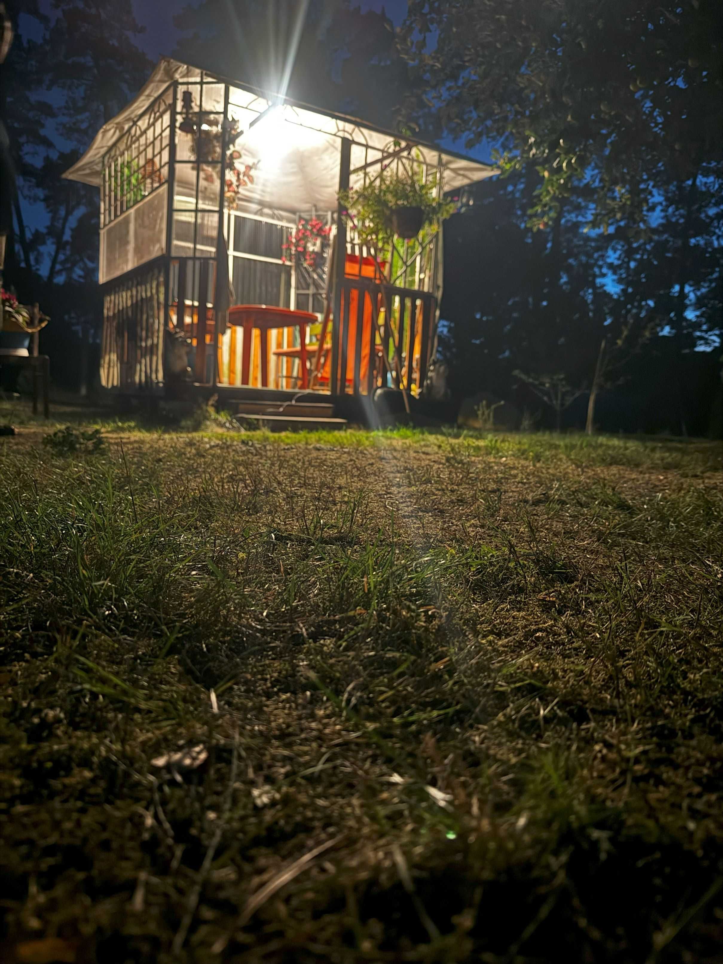 Domek Holenderski nad jeziorem Nidzkim.