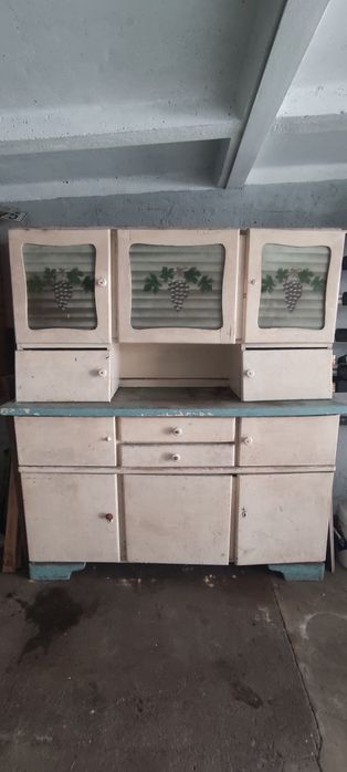 Kredens, komoda kuchenna PRL
