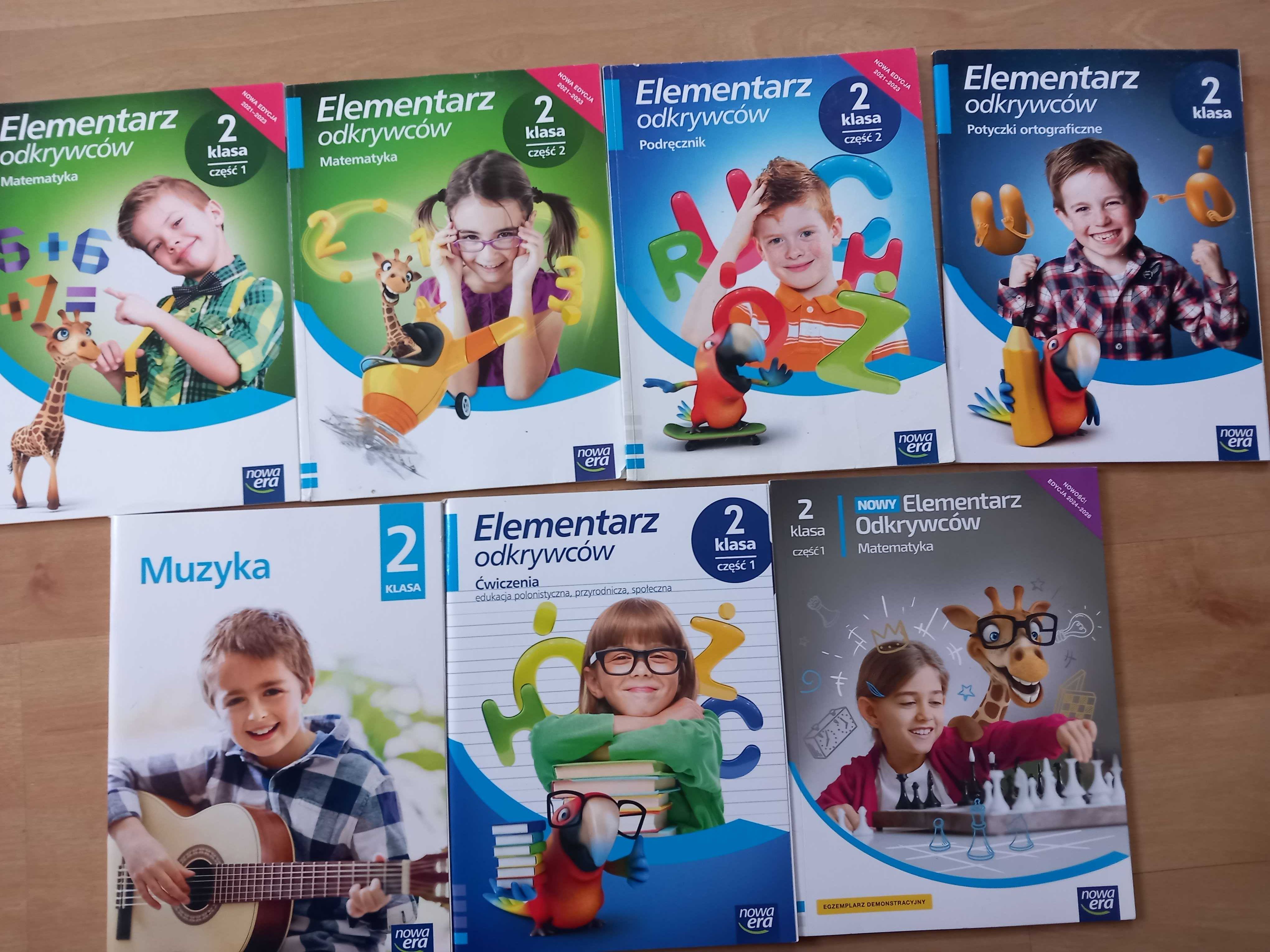 Elementarz odkrywców klasa 1 ,2,3 podręcznik matematyka ćwiczenia nowe