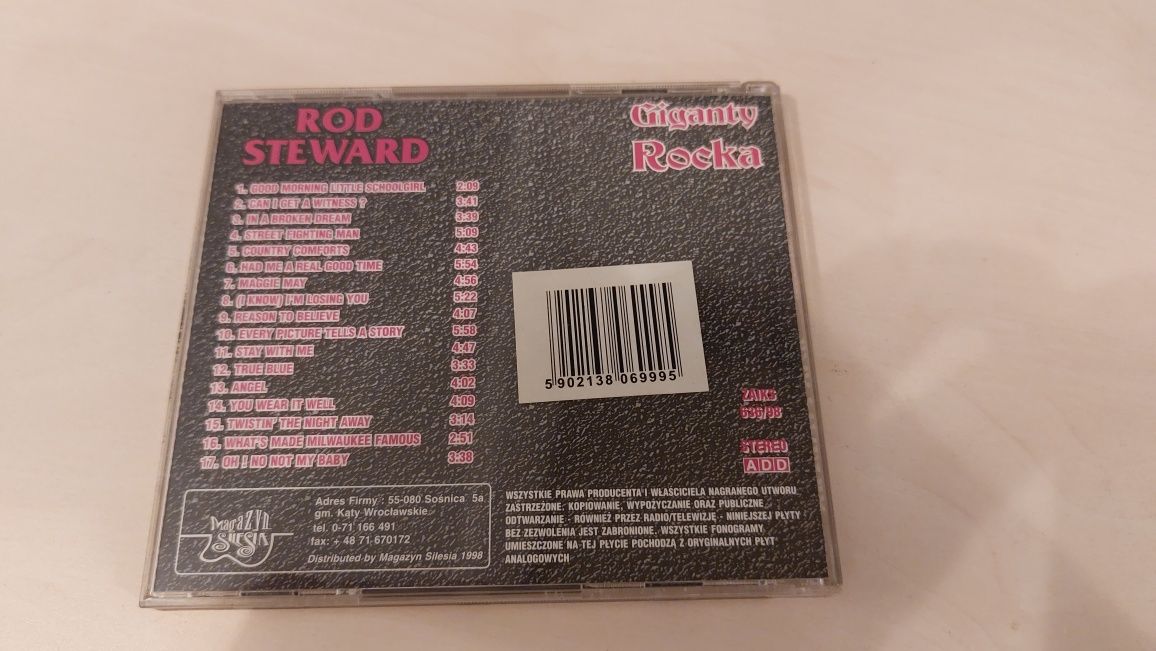 Rod Stewart Giganty Rocka składanka Silesia 1998