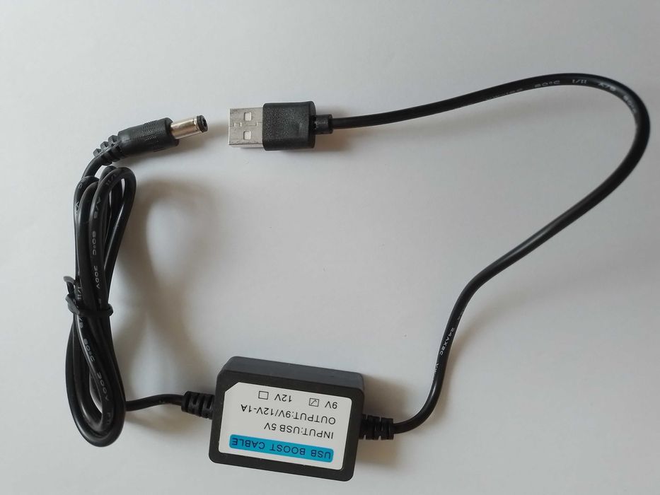 USB перетворювач напруги з 5V до 9V 1A