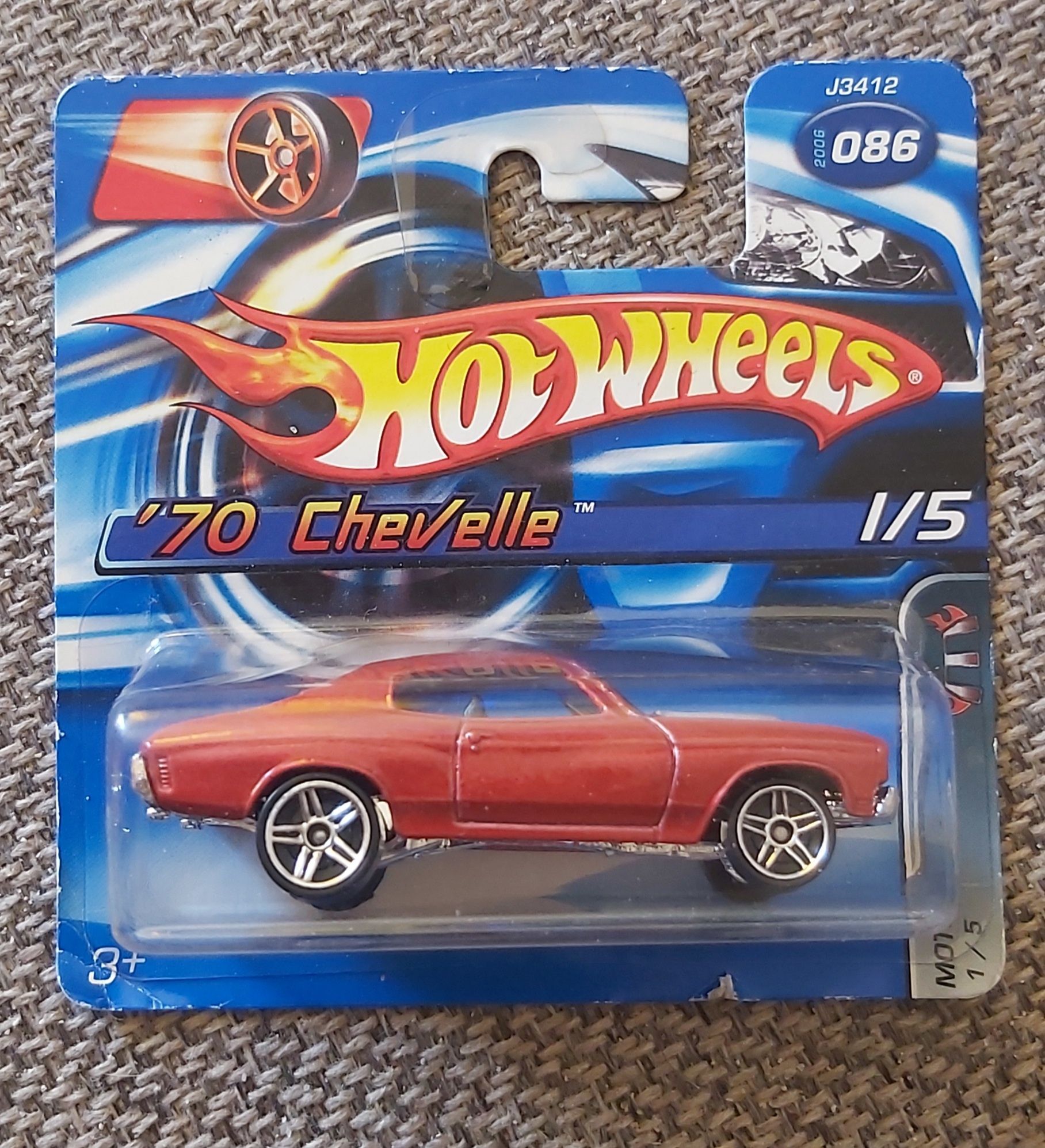 Hot Wheels Chevelle 70 unikat