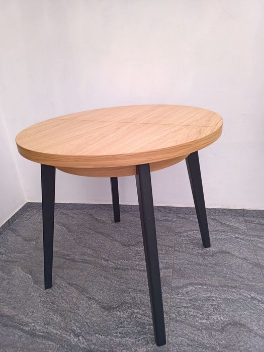 Stół okrągły 80 rozkładany do 130cm DĄB