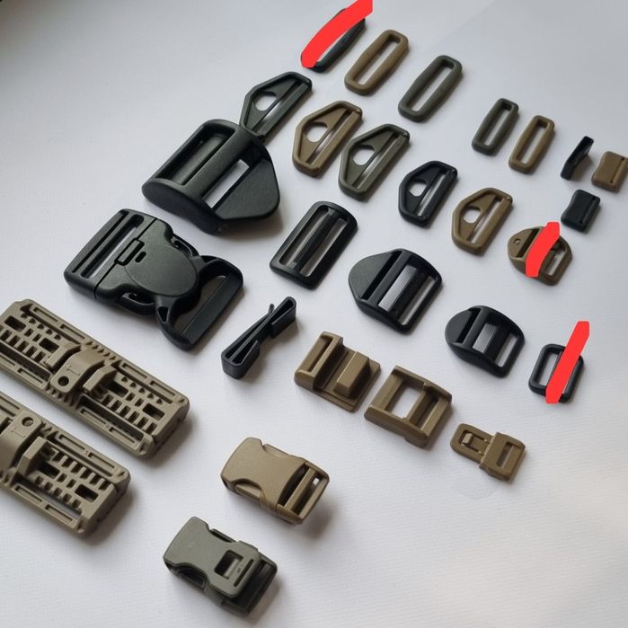 Фурнітура, фастекси, карабін, систем  швидкого скиду ,WooJin, WJ