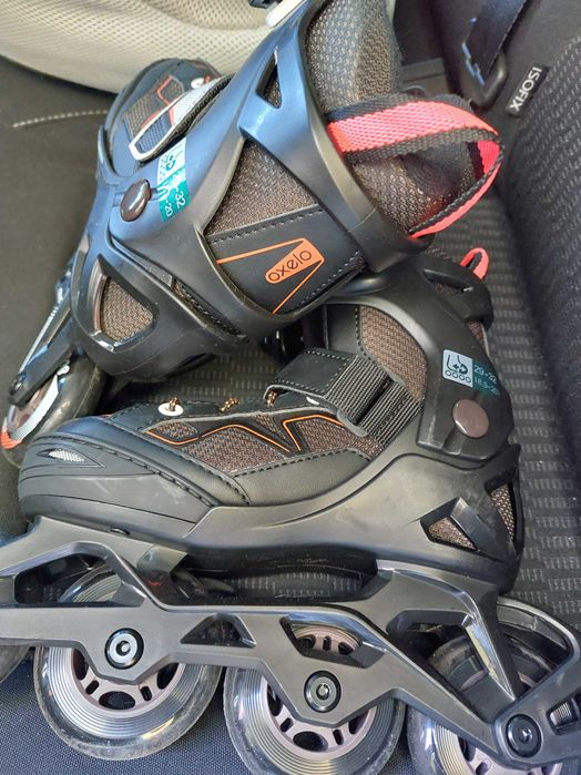 Patins Oxelo e protecções