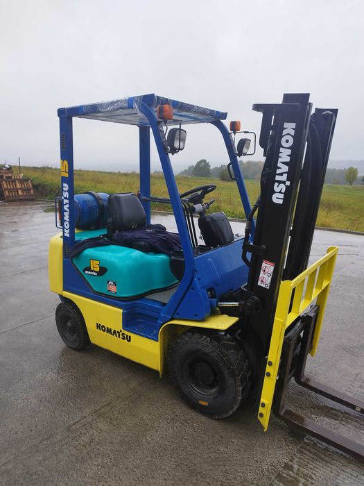 Wózek widłowy Komatsu 1.5 t LPG pozycjoner