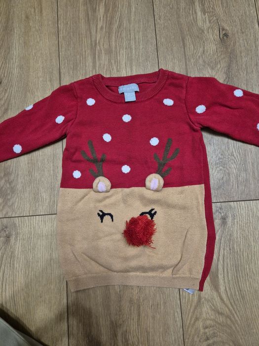 Sweterek świąteczny 18 miesięcy