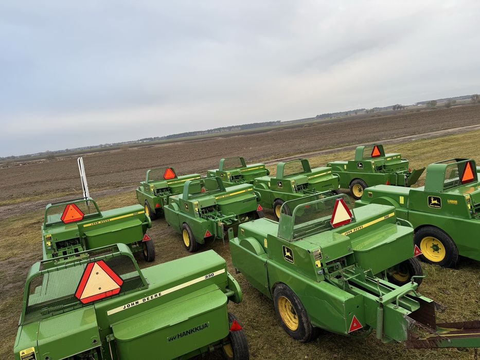 Тюковий Прес Підбирач Пресс подборщик JOHN DEERE 330 (339-336-332)