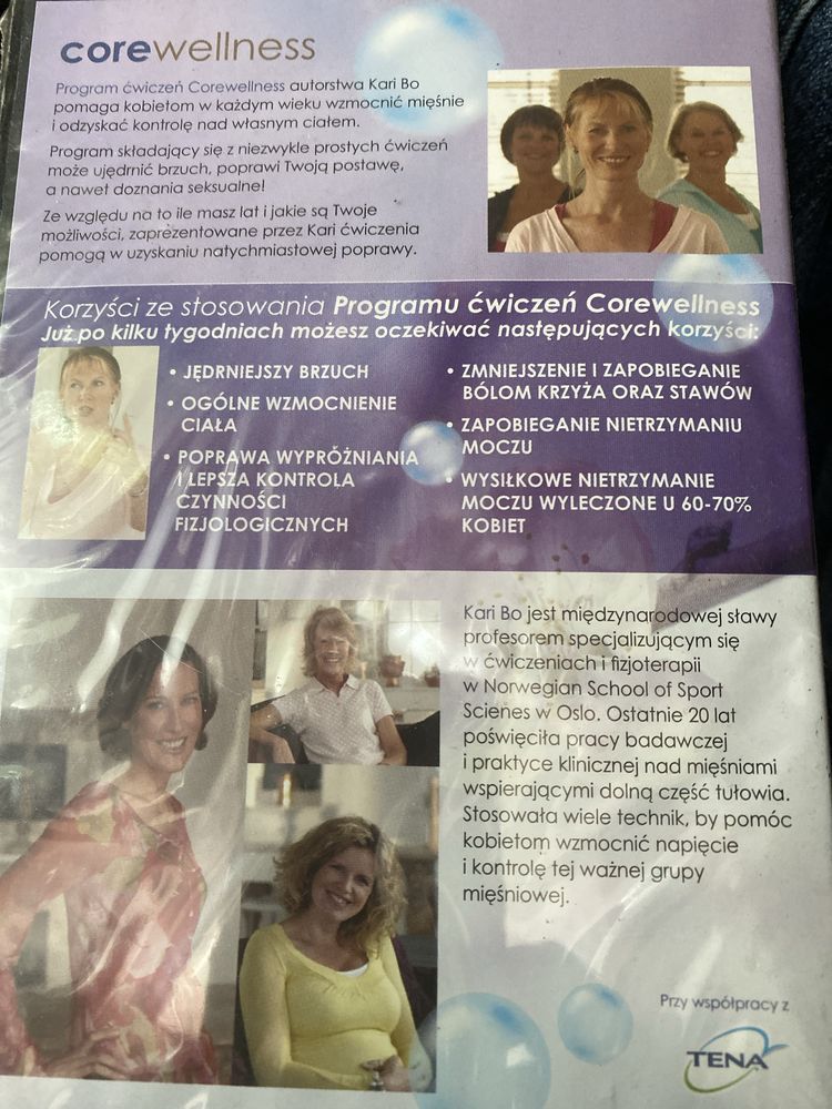 Poprawa stanu mięśni dna miednicy, kregosłupa i brzucha