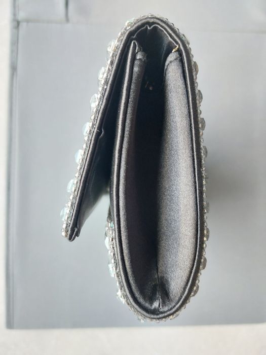 Torebka kopertówka Aldo srebrna