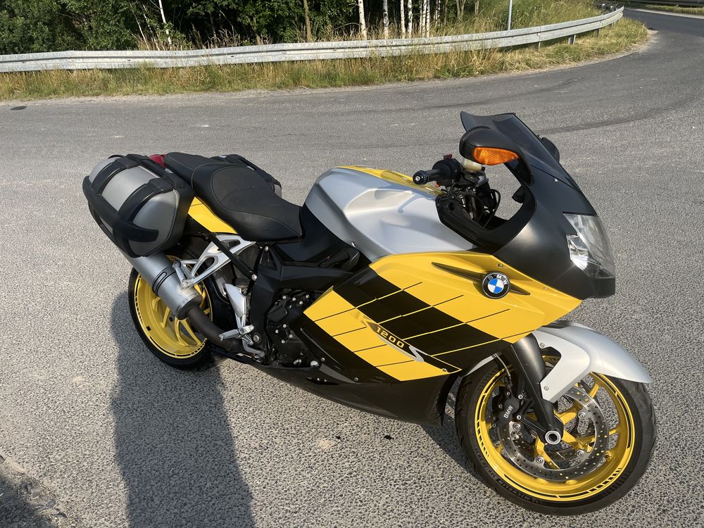 BMW K1200S 2005r sakwy kufry leovince Carbon