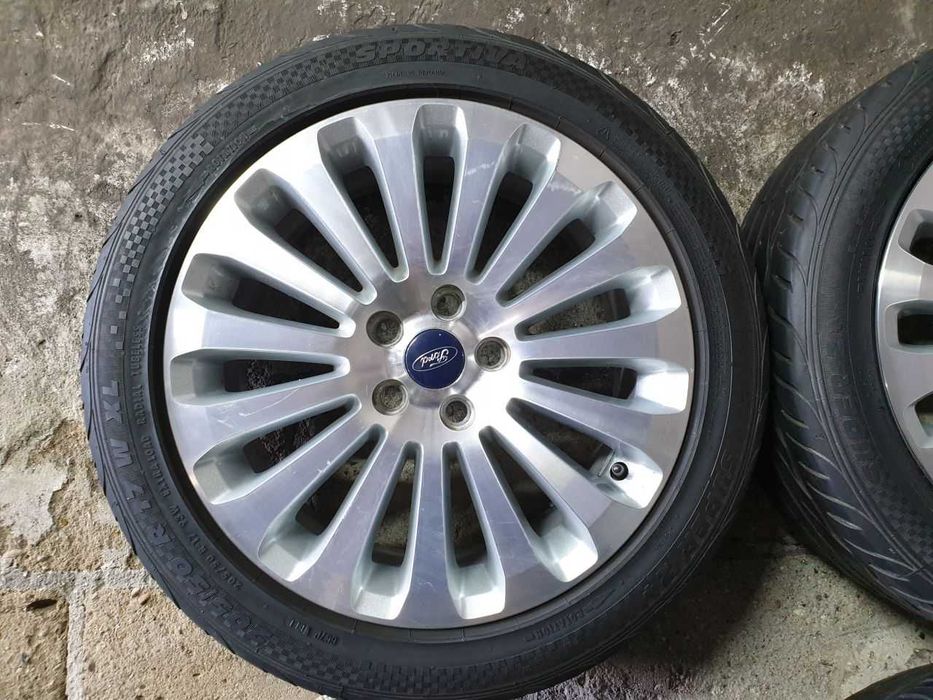 Felgi aluminiowe Ford R17 5x108 opony letnie 205/50R17 6,4mm