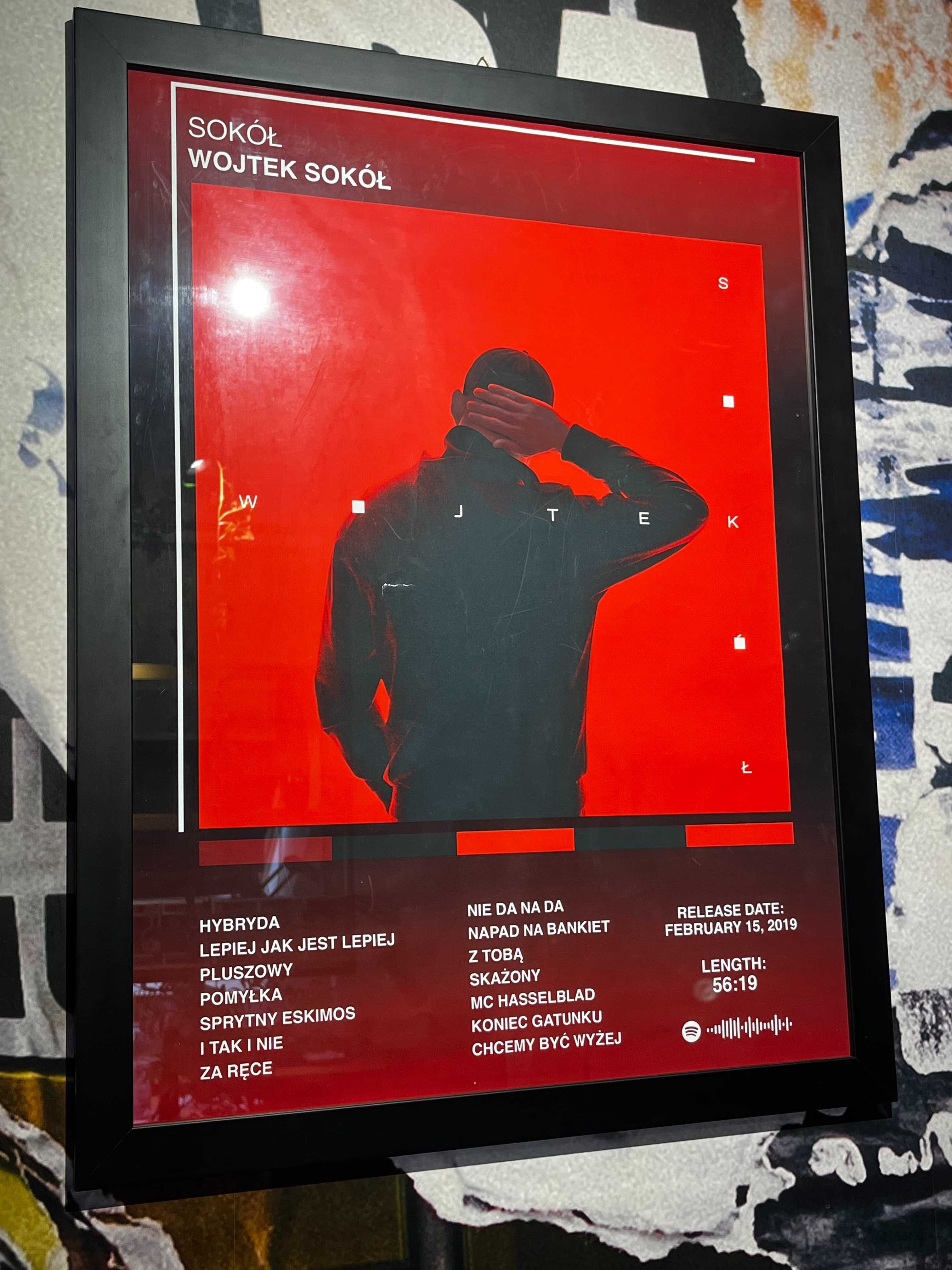 customowy plakaty z raperem