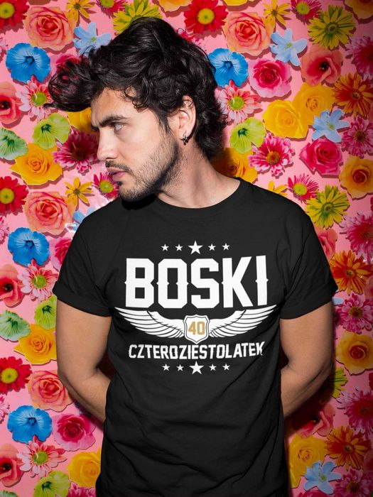 Koszulka na 40 urodziny - męska - różne wzory - wysyłka w 24h S-XXL