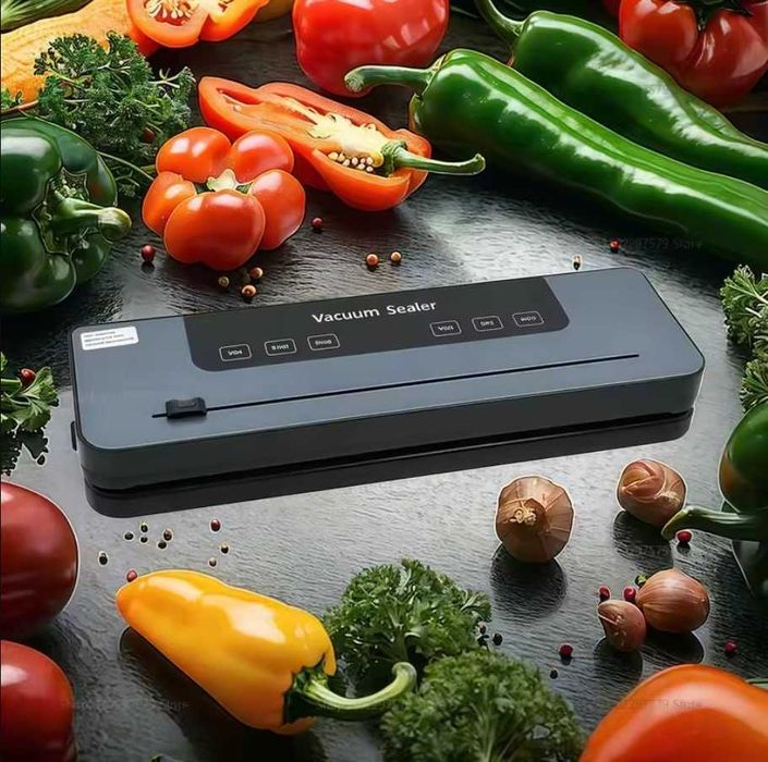 Побутовий  вакууматор для продуктів домашній пакувальник для дому