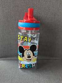 Butelka bidon na wodę z rurką myszka Mickey dla dziecka