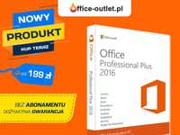 Office 2016. Do Domu i Firm NOWY. Certyfikat. Office 2019, Office 2021