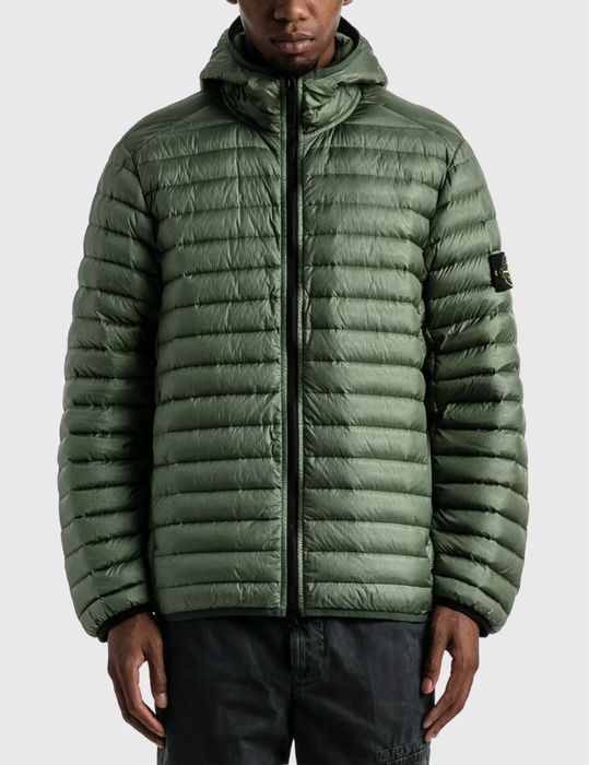 Микропуховик Stone Island Loom Woven Chambers R-Nylon Down-TC