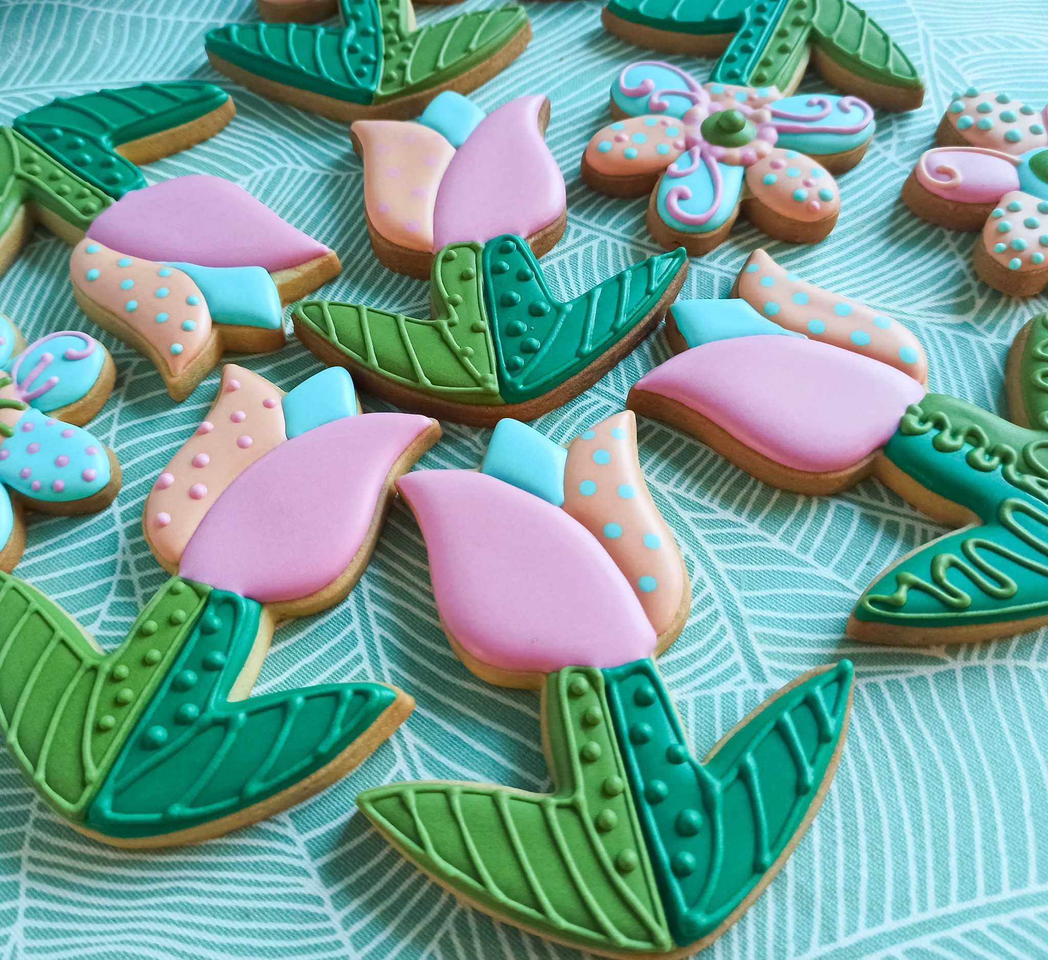 Baby Shower - CIASTKA LUKROWANE - podziękowania, urodziny, chrzciny
