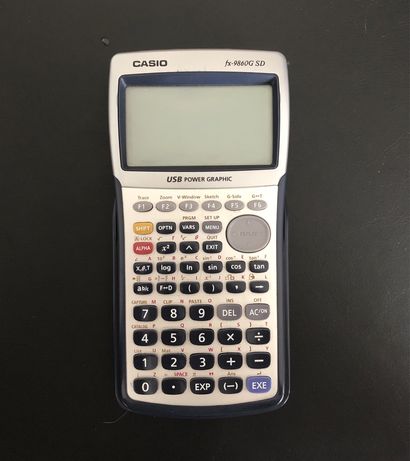 Calculadora Gráfica CASIO FX-9860G SD