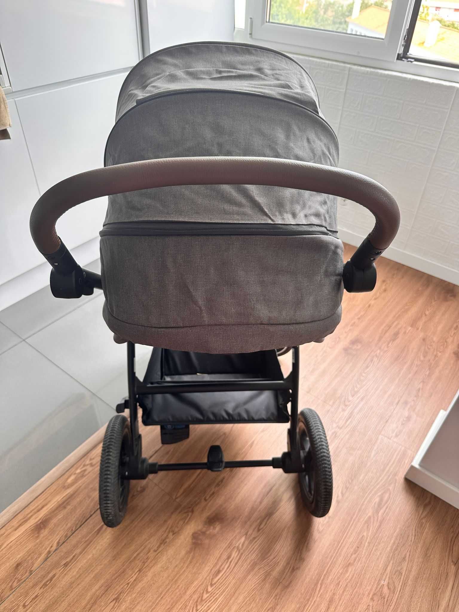 Carrinho KINDERKRAFT B-Tour 3In1 Mink Pro (Cinzento)