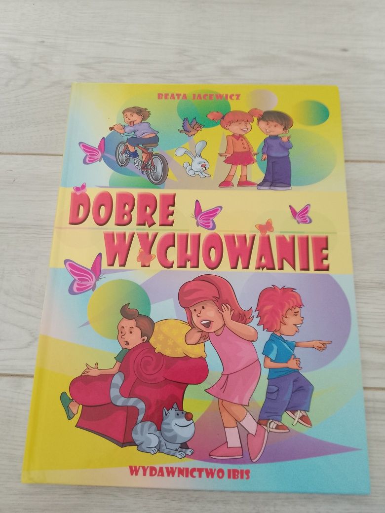 Książka dla dzieci o dobrym wychowaniu