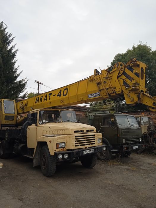 ПОСЛУГИ автокранів 10т - 25т - 40 т.