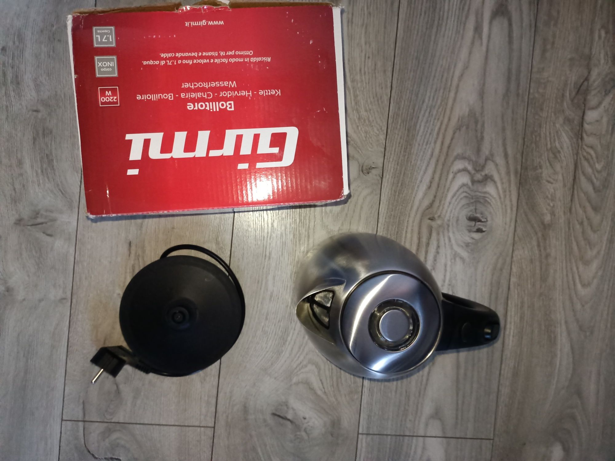 Girmi Bl30 czajnik elektryczny, pojemność 1,7 litra, 2200 W