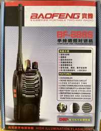 Рация Baofeng BF-888S + Гарнитура Baofeng с кнопкой PTT