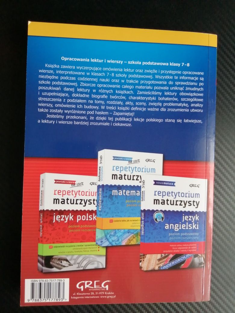 HOT! Niezbędnik do egzaminu ósmoklasisty i nie tylko