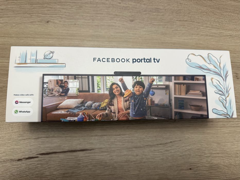 Facebook Portal TV приставка, видеозвонки