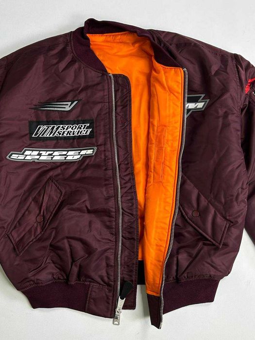 Vetements Alpha Industries MA-1 Bomber бомбер пуховик куртка S M L XS