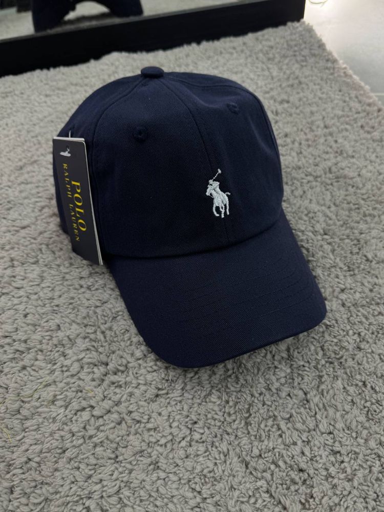 Кепка Поло Ральф Лоурен/ polo ralph lauren бейсболка чорна/ бежева