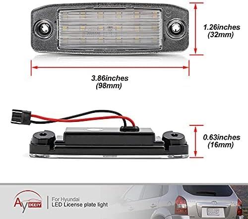 oświetlenie tablicy rejestracyjnej led  do kia sportage hyundai sonata