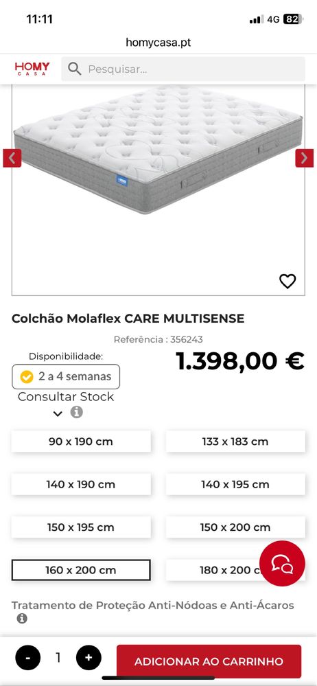 Colchão Molaflex