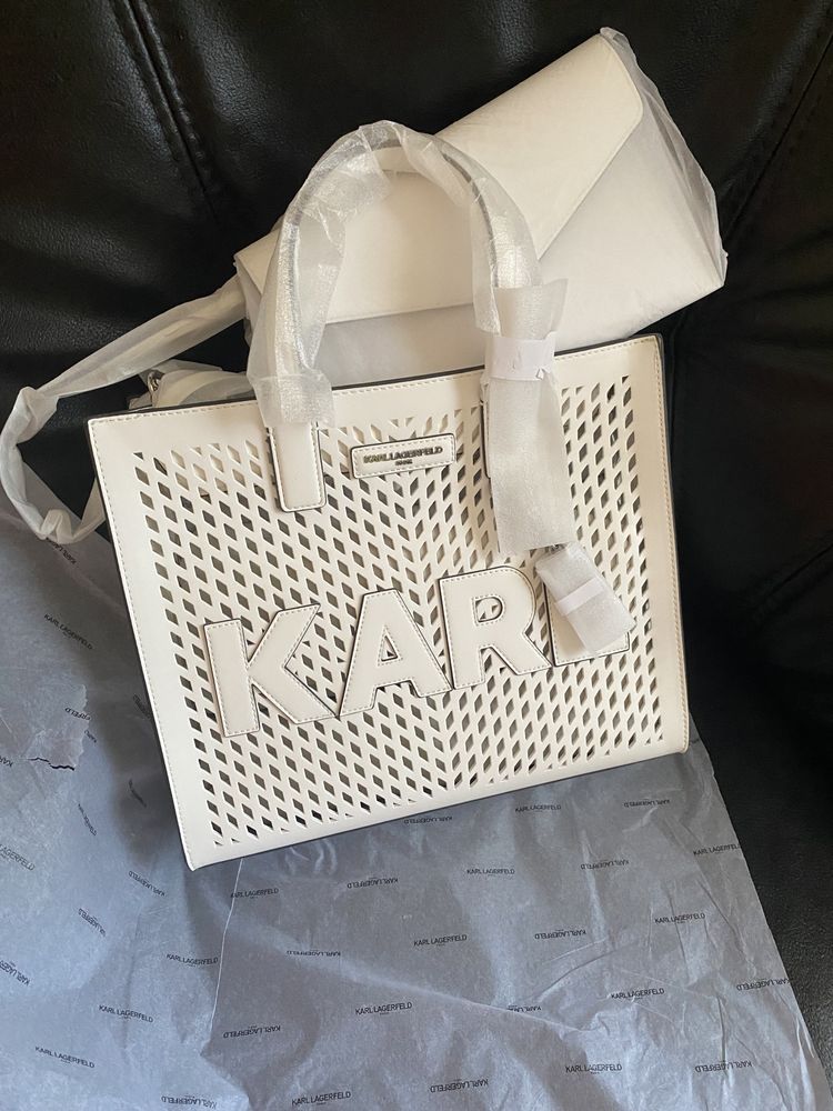 Жіноча сумка Karl Lagerfeld шкіряна ОРИГІНАЛ Карл