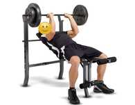 Banco Multifuncional / Dumbbell / Máquina de Musculação + Pesos - NOVO