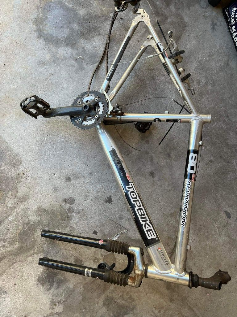 Quadro de bicicleta aluminio