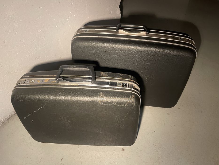 Malas de viagem antigas da Samsonite