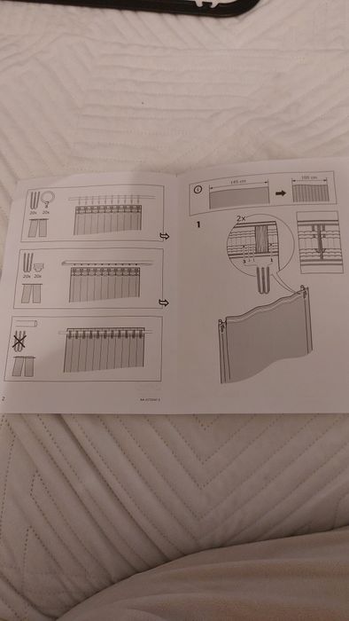 Nowe zasłony ikea