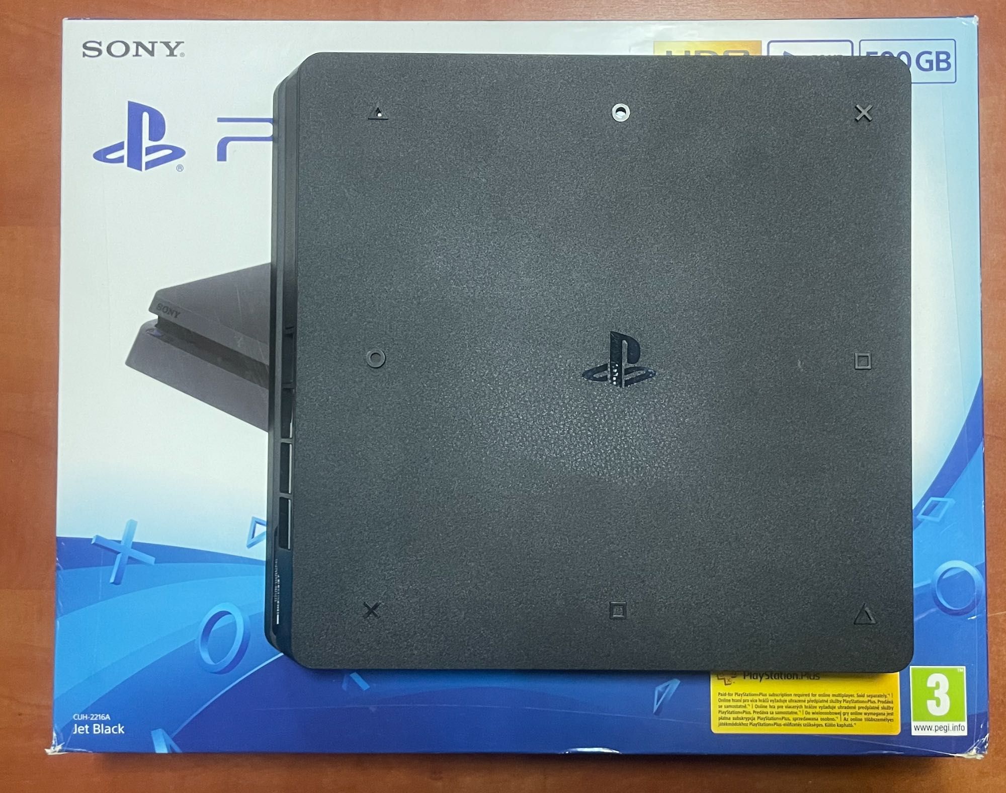 Konsola Sony PS4 S Slim nowy dysk 2TB 2000GB + 2 pady HDMI nowa pasta