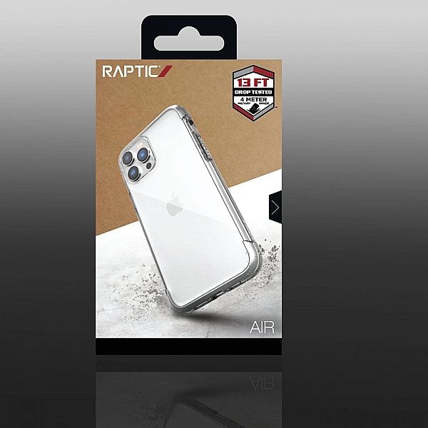 Raptic X-Doria Air Case etui iPhone 14 Pro Max pancerny pokrowiec sreb